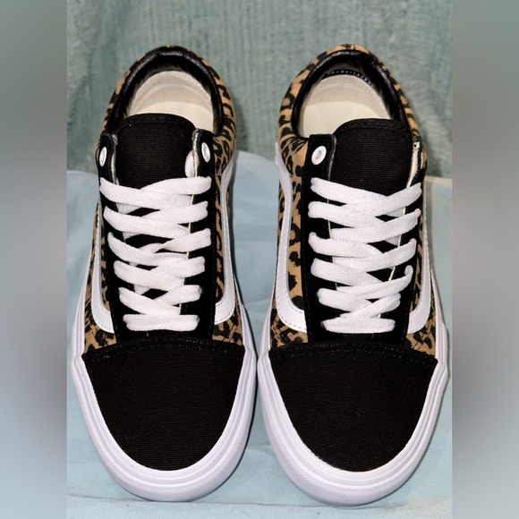 Vans Womens 7 Cheetah/Black - Picture 2 of 2